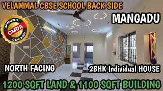 2️⃣BHK Individual House For sale in #mangadu #readytomove #houseforsale #home #veedu #chennai #2bhk