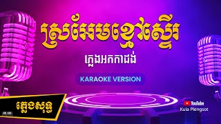 ស្រអែមខ្មៅស្ទើរ ភ្លេងសុទ្ធ | Sr Em Khmao Ster - [By KULA] #KaraokeVersion