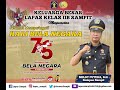 UCAPAN SELAMAT HARI BELA NEGARA KE 75