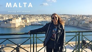 How to travel Malta \u0026 Gozo during off-season | a perfect winter escape in Europe!