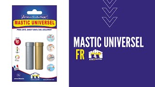 MASTIC UNIVERSEL - RÉPARE ET COLMATE LES FUITES D'EAU