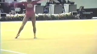 21st AA Sabrina Mar FX - 1987 World Gymnastics Championships 9.775