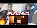 Travis Scott - SICKO MODE ft. Drake - REACTION