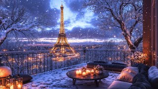 Valentine's Day Playlist💕 Perfect Romantic Parisian Ambience💕 Cozy Jazz Music For Relax, Work \u0026 Love