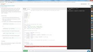 COP1000 Writing a Modular Program in Python