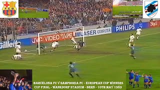 BARCELONA FC SAMPDORIA FC – EUROPEAN CUP WINNERS CUP FINAL – WANKDORK STADIUM – BERN – 10TH MAY 1989