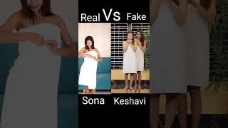 Real Vs Fake Dance video😱#shorts #viral #ytshorts #youtubeshorts #shortsfeed #shortsvideo #short ❤
