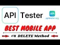 API Tester #4 Creating DELETE Request