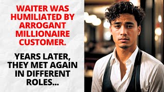 WAITER WAS HUMILIATED BY ARROGANT MILLIONAIRE. YEARS LATER, THE ROLES REVERSED...