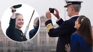 Princess Leonor on  Training Ship