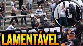Briga FEIA entre policiais e torcedores em Corinthians e Palmeiras