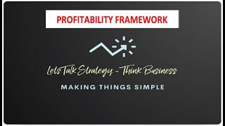 Profitability Framework (1/2) | Case Frameworks | Management Consulting
