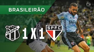 CEARÁ 1 X 1 SÃO PAULO - GOLS - 24/11 - BRASILEIRÃO 2019