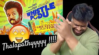 Whistle Podu Lyrical Video Reaction | The Greatest Of All Time |Thalapathy Vijay|M.O.U| Mr Earphones