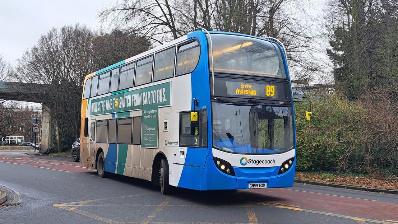 Route Visual 89 A2 Direct Aylesham Youtube