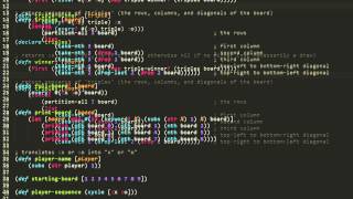 Clojure - PRACTICAL: tic-tac-toe (2/3)