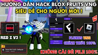 Hướng dẫn Hack Blox Fruits Fluxus VNG Chính Thức, Không Cần Cài Đè File 100% - chi tiết và dễ hiểu !