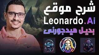 شرح الموقع الرائع leonardo.ai بديل موقع midjourney للتصميم بالذكاء الإصطناعى