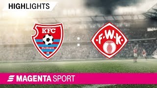 KFC Uerdingen - FC Würzburger Kickers | Spieltag 21, 18/19 | MAGENTA SPORT