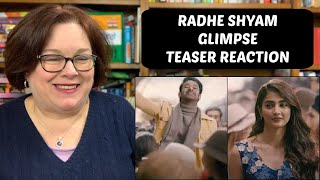 Radhe Shyam Glimpse Trailer Reaction | Prabhas | Pooja