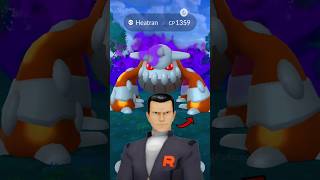 NEW *SHADOW HEATRAN* Giovanni vs AURA TRIO in Pokemon GO.