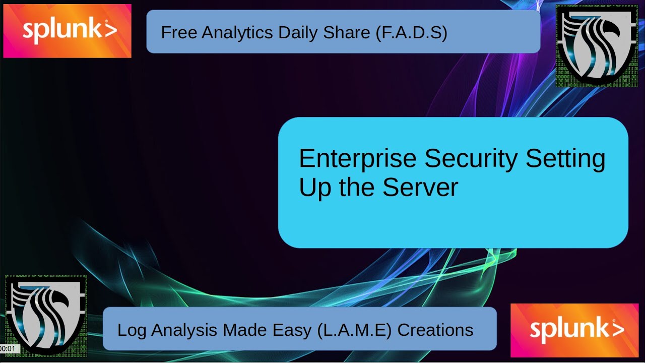 Splunk Enterprise Security Training | Setting Up The Server - YouTube