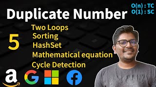Find the Duplicate Number | Java | LeetCode - Medium - 287 | The Code Mate
