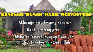 AKHIRNYA RENOVASI RUMAH HASIL DARI YOUTUBE