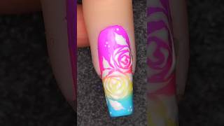 Flower nail art🌼#nailart #shortsfeed #nails #naildesigns #shortsviral #naildecoration #song #music