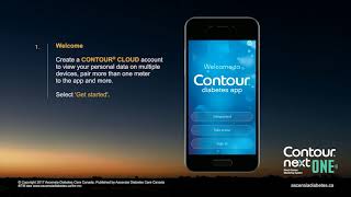 CONTOUR® NEXT ONE - Creating An Account