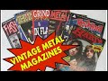 Vintage Metal Magazines !!📺📀