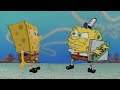 spongebob trying to get a pizza from spongebob