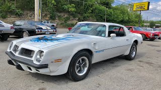 Test Drive 1975 Pontiac Trans Am SOLD for $15,900 Maple Motors #603