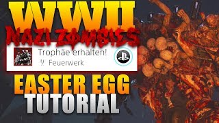 THE FINAL REICH EASTER EGG Tutorial - CoD WWII Zombies "Feuerwerk" Easter Egg Guide