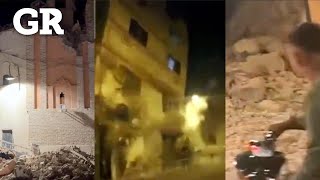 Sacude sismo a Marruecos, dejando edificios colapsados
