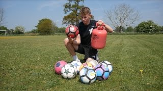 DOES HELIUM MAKE A DIFFERENCE TO FOOTBALL/SOCCERBALLS?!