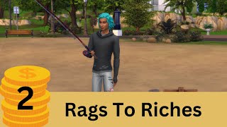 Selling Fish for Money | The Sims 4 Rags To Riches [2]