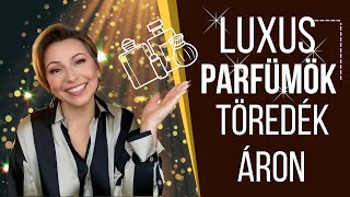 LUXUS PARFÜMÖK TÖREDÉK ÁRON - DIVAIN PARFÜMÖK