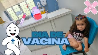 Jasmym Foi Tomar Vacina / Será que ela chorou? Ou foi corajosa?!