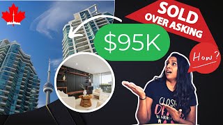 How This Toronto Condo Sold $95K OVER Asking in a Dead Market! #torontorealestate #durhamrealestate