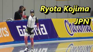 Ryota Kojima wins Disision B Men 500m.2024/25 ISU World Cup SpeedSkating.2024/11/23  Nagano M Wave.