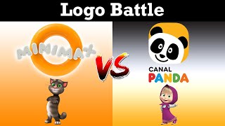 Minimax VS Canal Panda - Logo Battle