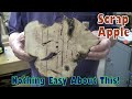 What To Do With Scrap-Apple?🍎 -  Wood Turning