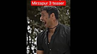 Mirzapur season 3 | mirzapur 3 teaser #mirzapur#mirzapur3
