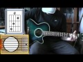 half the world away oasis guitar lesson