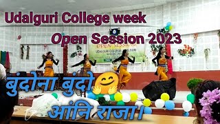 Bungdwna bungdw angni raja new Bodo song 2023 ## beautiful girls dance # the Udalguri College ##