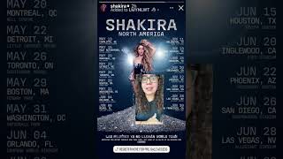 Shakira faces backlash for her rescheduled North American tour dates