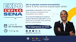 Conoce cómo se desarrolla la feria nacional ExpoEmpleo SENA