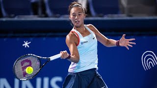 Qinwen Zheng vs Anastasia Potapova  (Three Impressive Points) -  2023 Miami Open