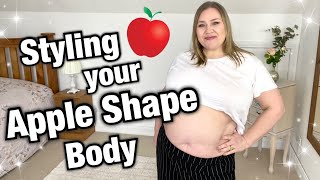 How to style an Apple Shaped body | Outfit inspiration for Big Bellies